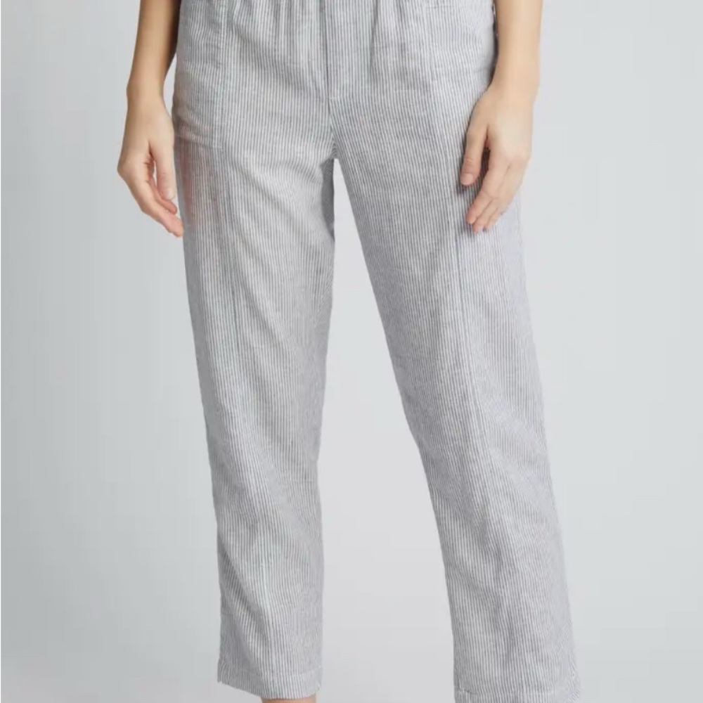 Caslon Pull-on Linen Blend Pants